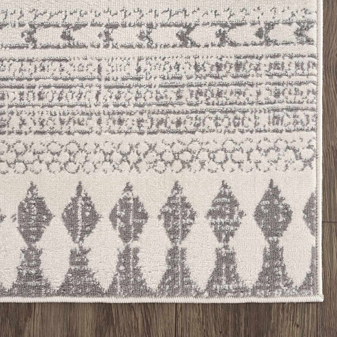 Tigri Aztec Ivory & Gray 2311 Area Rug - Clearance