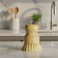 Bamboo Sisal Fiber Dish Brush